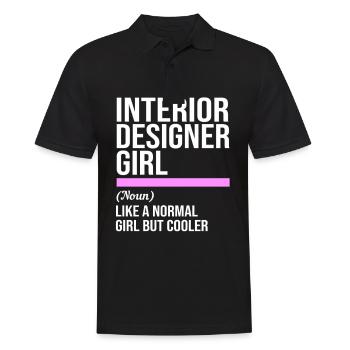 Architecture Architect Interior Designer - Men's Polo Shirt - black - Front - Kai (181cm)