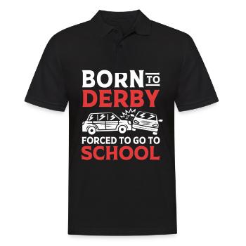 Demo Derby - Men's Polo Shirt - black - Front - Kai (181cm)