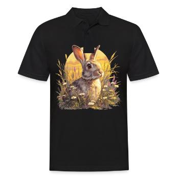 Lapin Lapin - Polo Homme - noir - Devant - Kai (181cm)