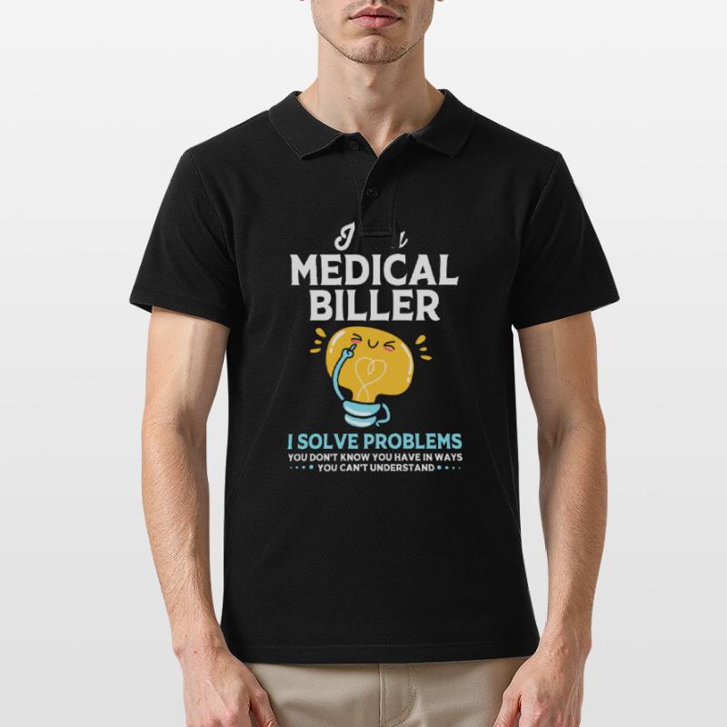 Medical Coder Men's Polo Shirt