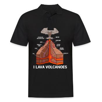 Géologie Archéologie - Polo Homme - noir - Devant - Kai (181cm)