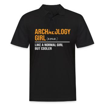 Archéologie Fille Fille Mère - Polo Homme - noir - Devant - Kai (181cm)