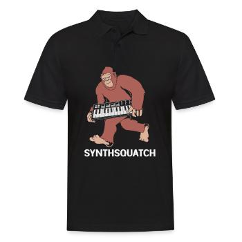 Djing Label Keyboard DJ - Männer Poloshirt - Schwarz - Vorne - Kai (181cm)