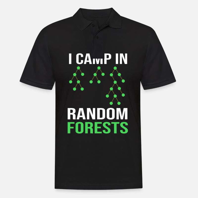 Programmer Coder GPT - Men's Polo Shirt - black