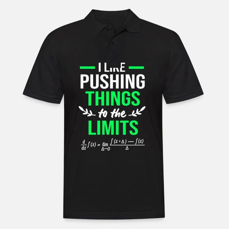 math math - Men's Polo Shirt - black