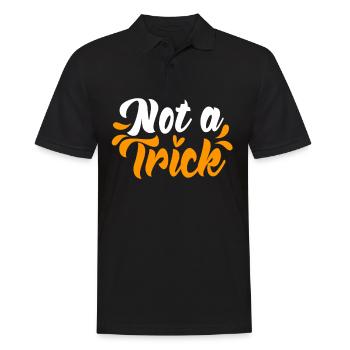 Gender Reveal Halloween Werdender Papa - Männer Poloshirt - Schwarz - Vorne - Kai (181cm)