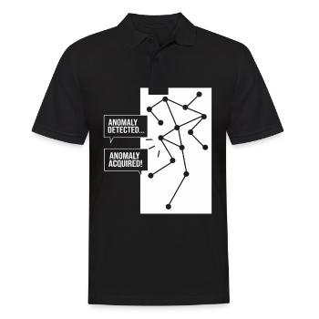 Paranormal Fantôme Fantôme Fantôme Effrayant - Polo Homme - noir - Devant - Kai (181cm)