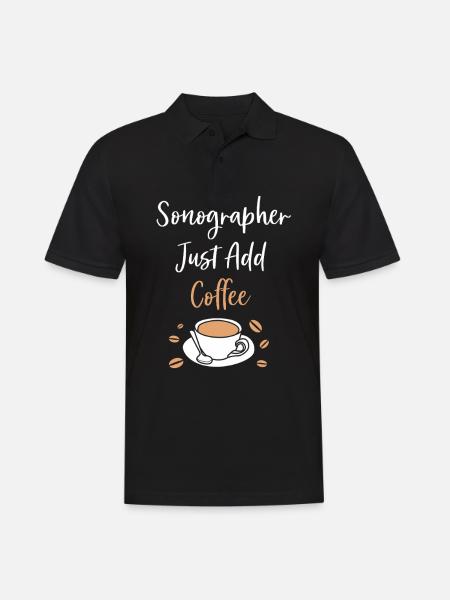 Ultrasound - Men's Polo Shirt - black