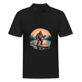 Planche à pagaie Bigfoot vintage - Polo Homme - noir - Devant - Kai (181cm)
