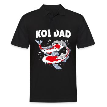 Koi Fish Koi Carpe Koi Koi Koi Koi Koi Koi - Polo Homme - noir - Devant - Kai (181cm)