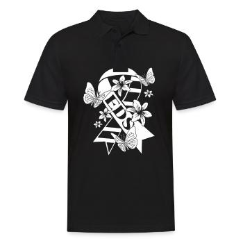 HSD Ehlers-Danlos syndrome EDS - Men's Polo Shirt - black - Front - Kai (181cm)