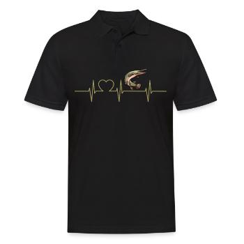 Alligator Pike Alligator Pike - Polo Homme - noir - Devant - Kai (181cm)