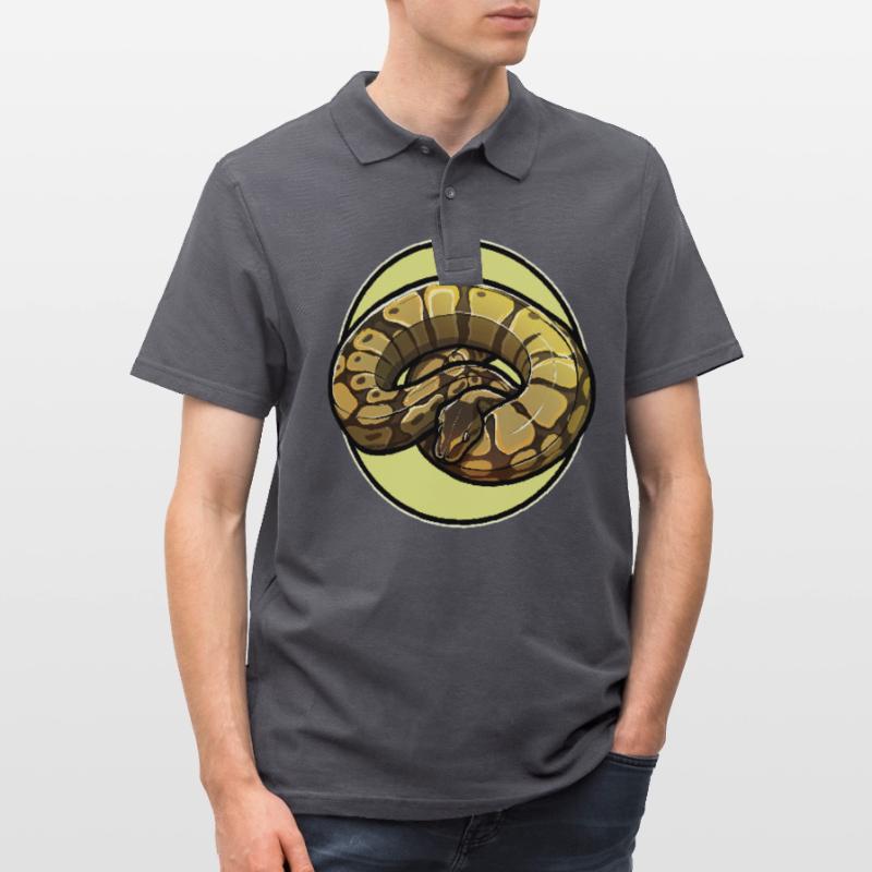 Ball Python Königspythons Königspython Männer Poloshirt