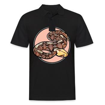 Gabon Vipers Gabon Vipers - Men's Polo Shirt - black - Front - Kai (181cm)