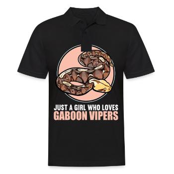 Gabon Vipers Gabon Vipers - Men's Polo Shirt - black - Front - Kai (181cm)
