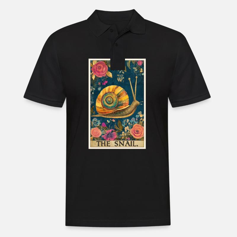 Escargots Escargot - Polo Homme - noir