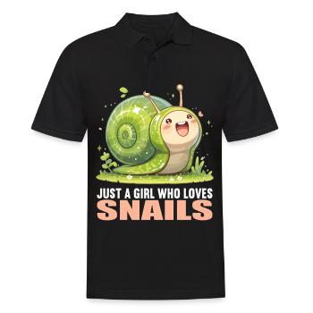 Escargots Escargot - Polo Homme - noir - Devant - Kai (181cm)