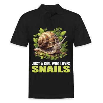 Escargots Escargot - Polo Homme - noir - Devant - Kai (181cm)