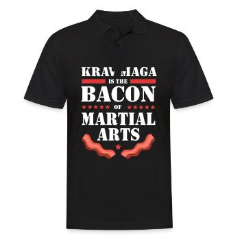 Krav Maga - Polo Homme - noir - Devant - Kai (181cm)
