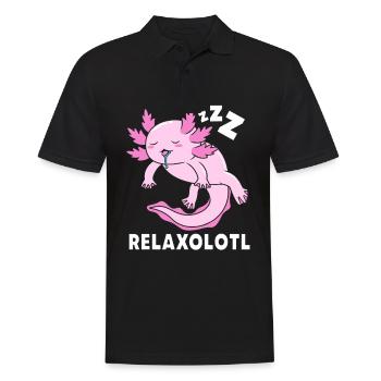 Axolotl - Polo Homme - noir - Devant - Kai (181cm)
