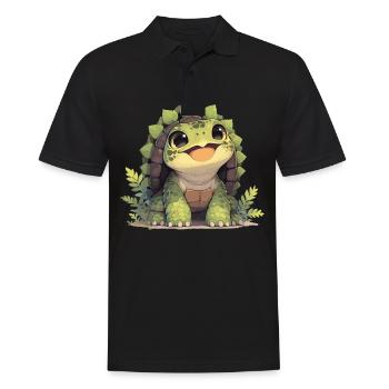 Snapping Turtles Snapping Turtle - Men's Polo Shirt - black - Front - Kai (181cm)