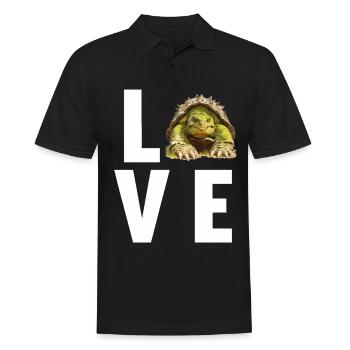 Snapping Turtles Snapping Turtle - Men's Polo Shirt - black - Front - Kai (181cm)