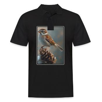 Moineaux Moineau - Polo Homme - noir - Devant - Kai (181cm)