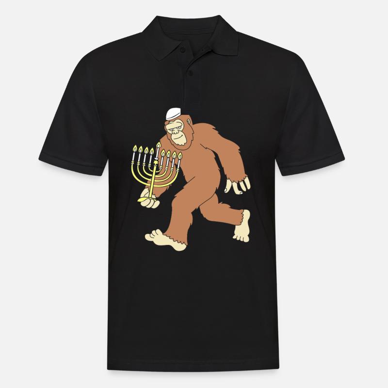 Hanoukka Hanoukka Hanoukka - Polo Homme - noir