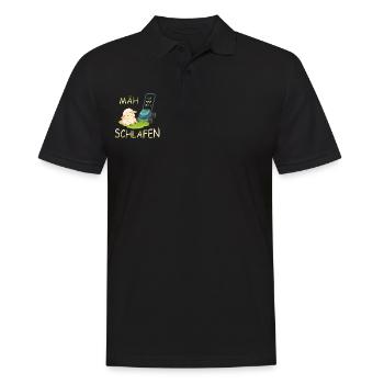 Mouton mignon - Polo Homme - noir - Devant - Kai (181cm)