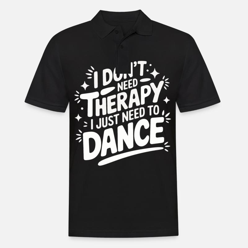 Dansant Danseurs Dansant - Polo Homme - noir