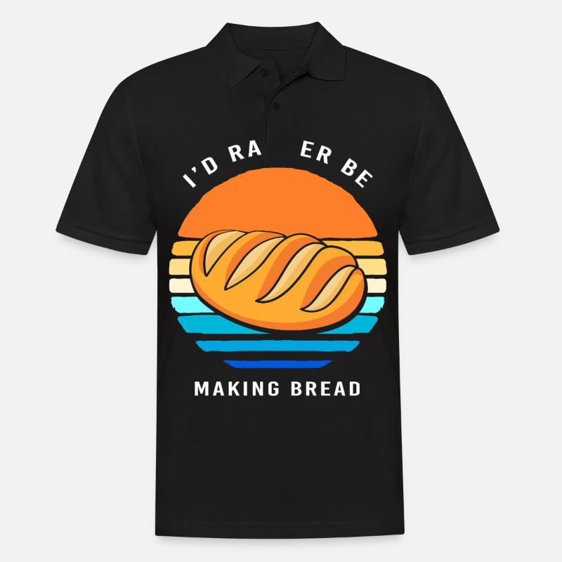 Baker Baker Baking - Men's Polo Shirt - black