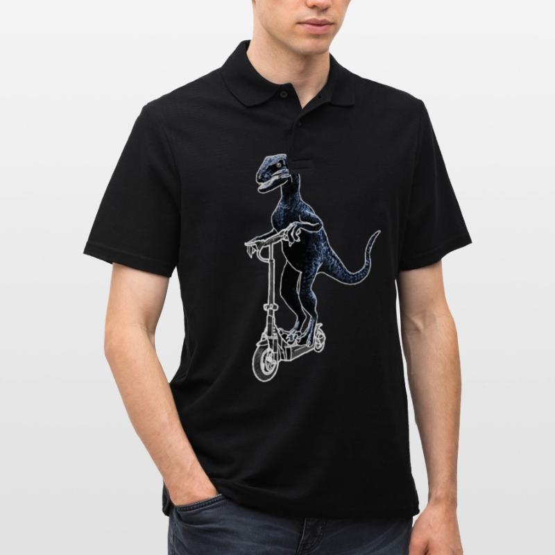 Scooter électrique E-Roller Dino Raptor Idée cadeau Polo Homme