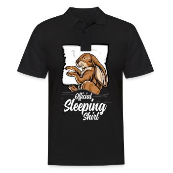 Chemise de couchage officielle Lapin Lapin Pyjama - Polo Homme - noir - Devant - Kai (181cm)