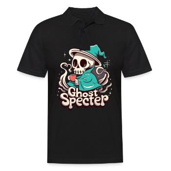 Lehrer Halloween - Männer Poloshirt - Schwarz - Vorne - Kai (181cm)