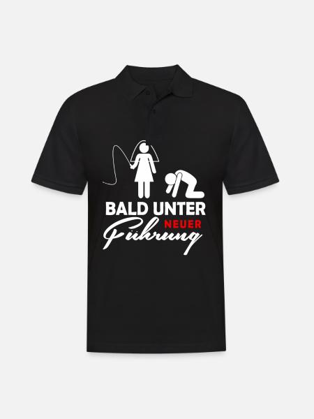 Bachelor Party Married - Men's Polo Shirt - black