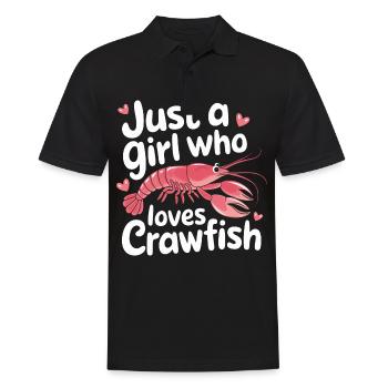 Homards, crabes, crevettes, fruits de mer - Polo Homme - noir - Devant - Kai (181cm)
