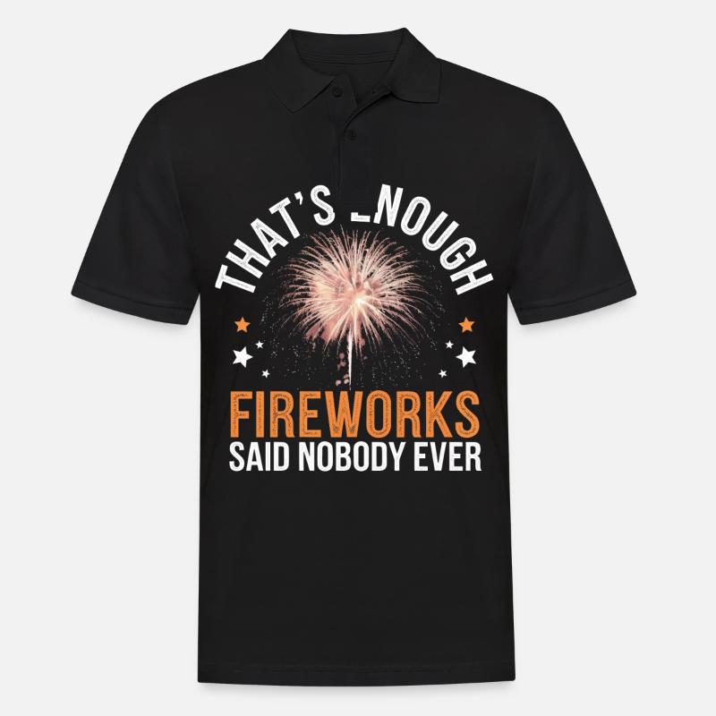 Pyrotechnics Fireworks Pyrotechnics - Men's Polo Shirt - black