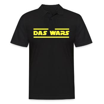 Das wars! Hochzeit Bachelor Junggesellenabschied - Männer Poloshirt - Schwarz - Vorne - Kai (181cm)