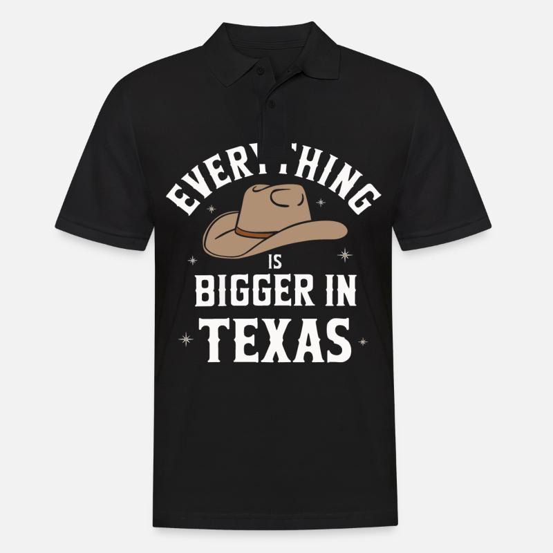 Texas State Texans Texas - Men's Polo Shirt - black