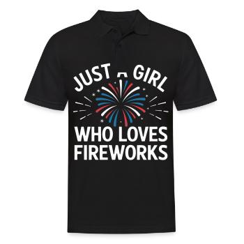 Pyrotechnie Feux d’artifice Pyrotechnie - Polo Homme - noir - Devant - Kai (181cm)