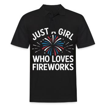 Pyrotechnie Feux d’artifice Pyrotechnie - Polo Homme - noir - Devant - Kai (181cm)