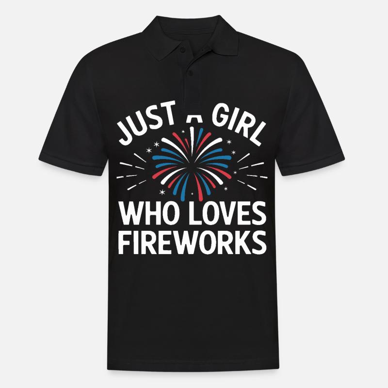 Pyrotechnics Fireworks Pyrotechnics - Men's Polo Shirt - black