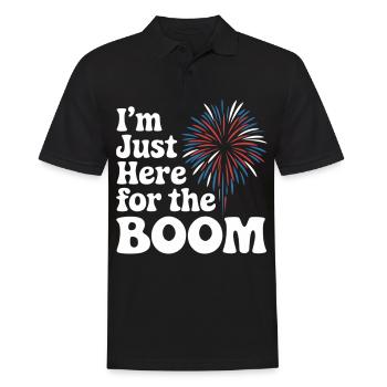 Pyrotechnie Feux d’artifice Pyrotechnie - Polo Homme - noir - Devant - Kai (181cm)