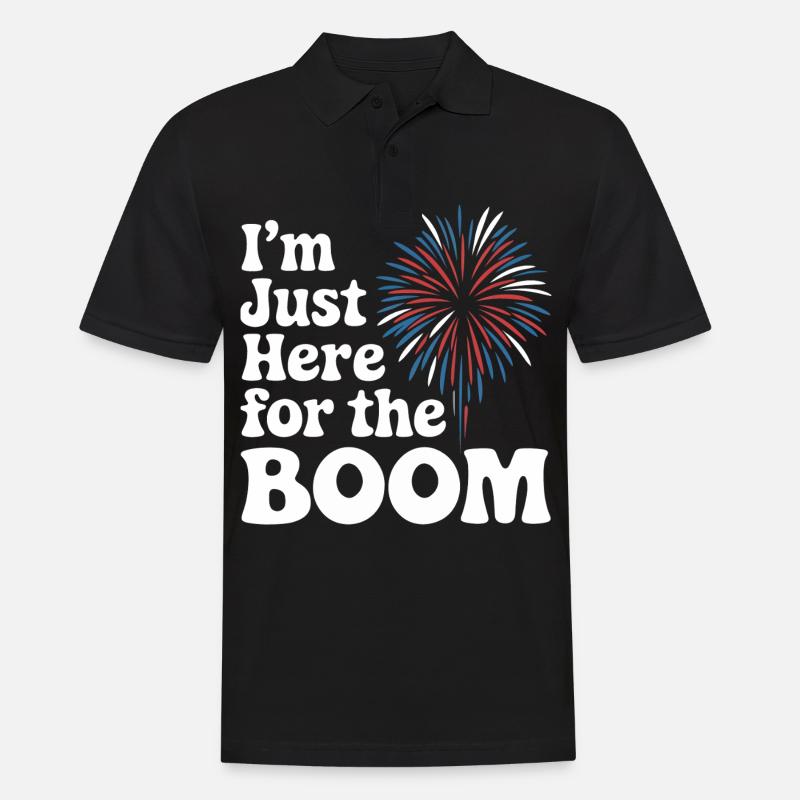 Pyrotechnie Feux d’artifice Pyrotechnie - Polo Homme - noir