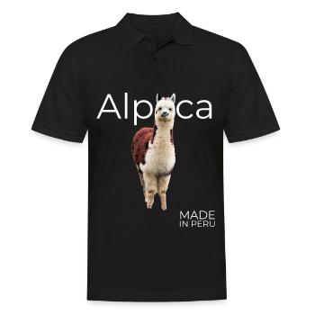 Alpaga Pérou - Polo Homme - noir - Devant - Kai (181cm)