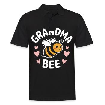 Honigbiene Imker Bienen Biene - Männer Poloshirt - Schwarz - Vorne - Kai (181cm)
