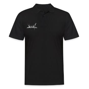 Messer City - Men's Polo Shirt - black - Front - Kai (181cm)