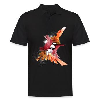 Remember The Love - Men's Polo Shirt - black - Front - Kai (181cm)