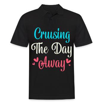 Cruise Cruise Ship - Men's Polo Shirt - black - Front - Kai (181cm)
