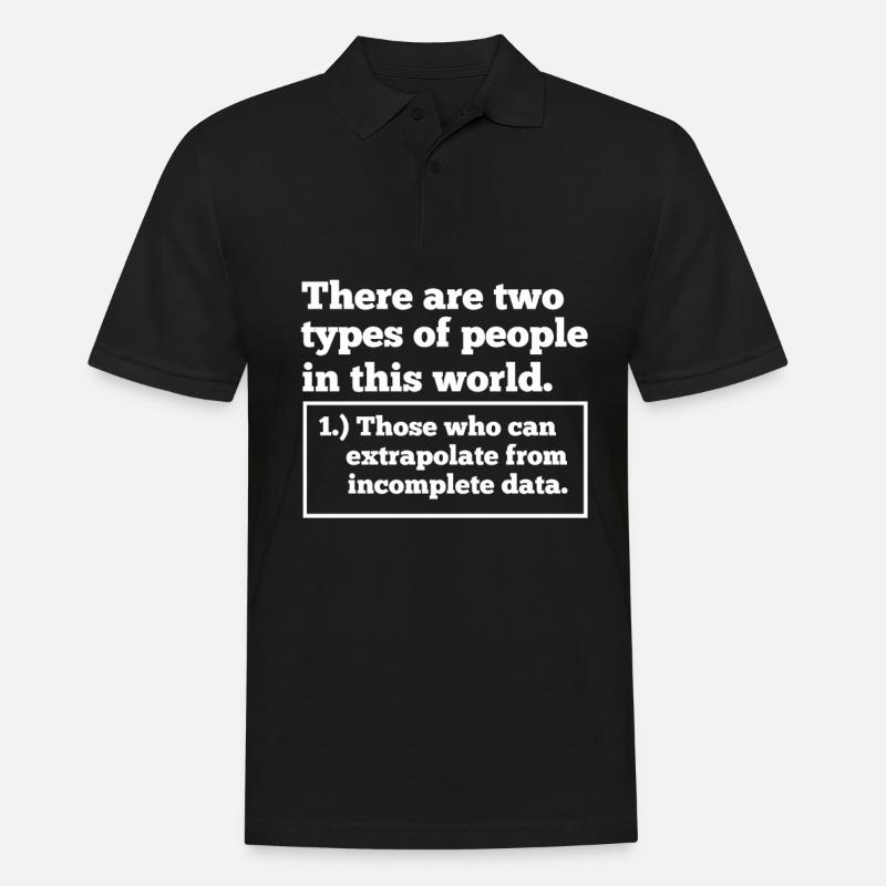 computer science - Men's Polo Shirt - black